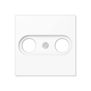 Jung centrālplate TV/FM A500, balta