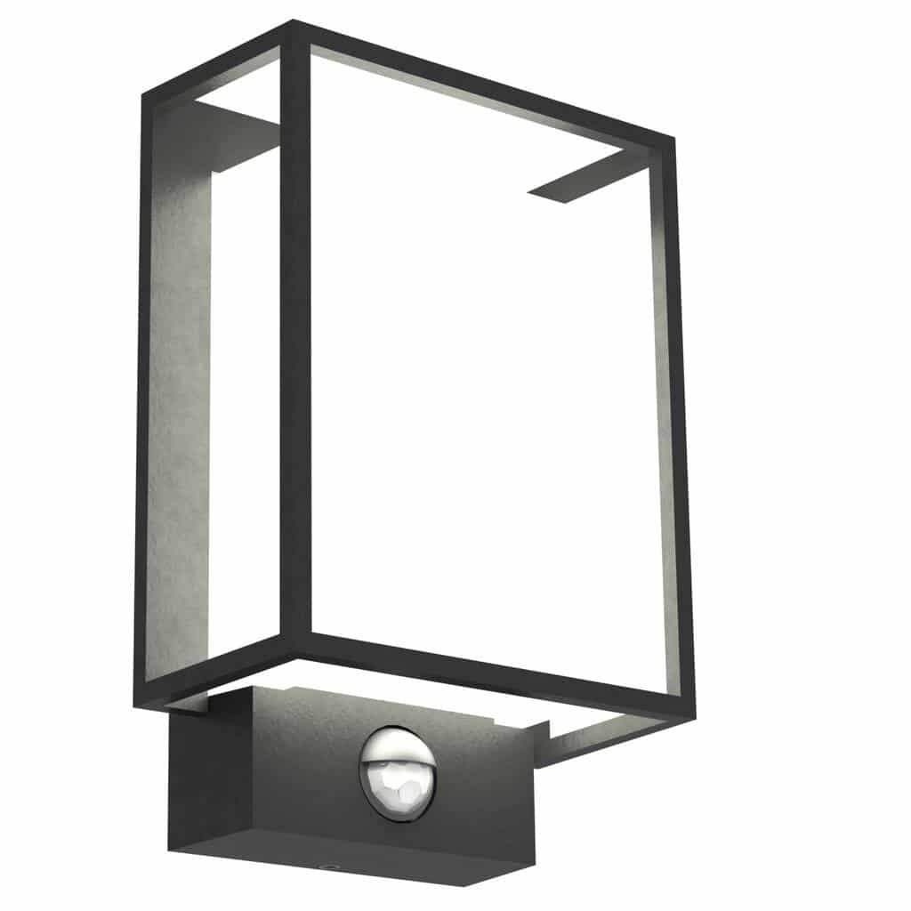 Nordlux Nestor sienas/fasādes lampa ar sensoru