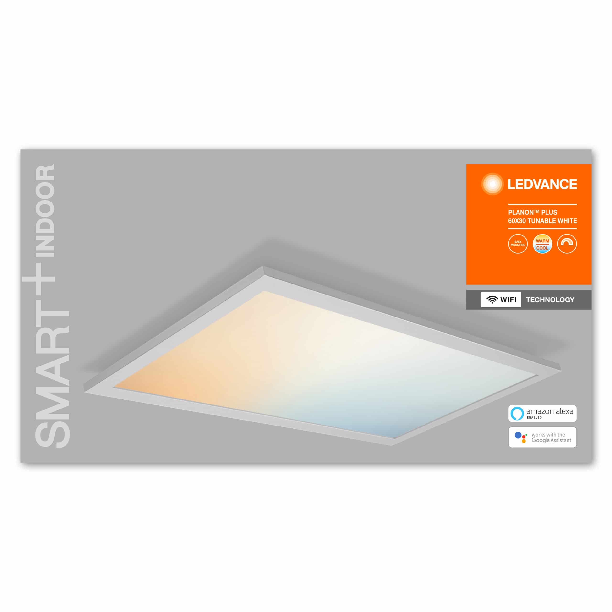 Ledvance SMART + WIFI PLANON PLUS griestu gaismeklis