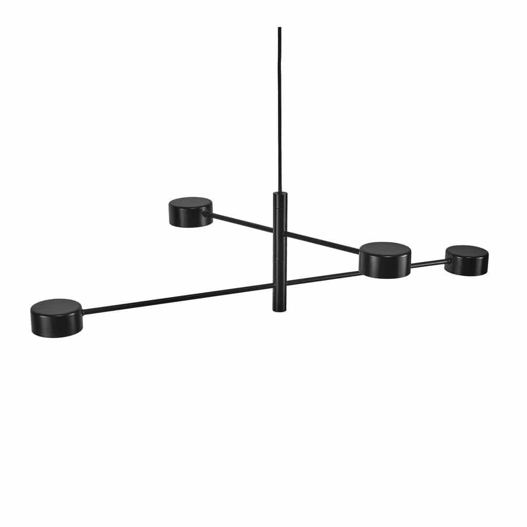 Nordlux Clyde piekaramā lampa LED melns