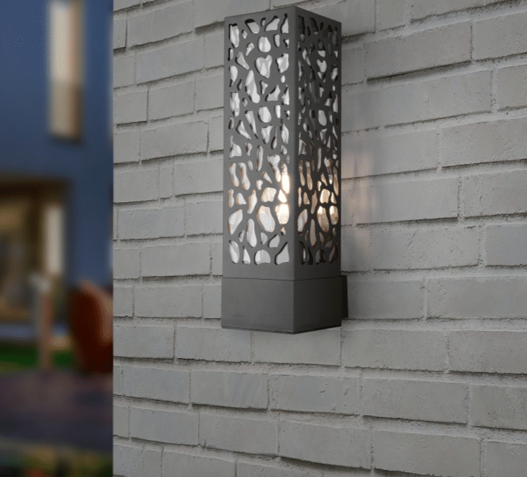Trio Cooper sienas/fasādes lampa