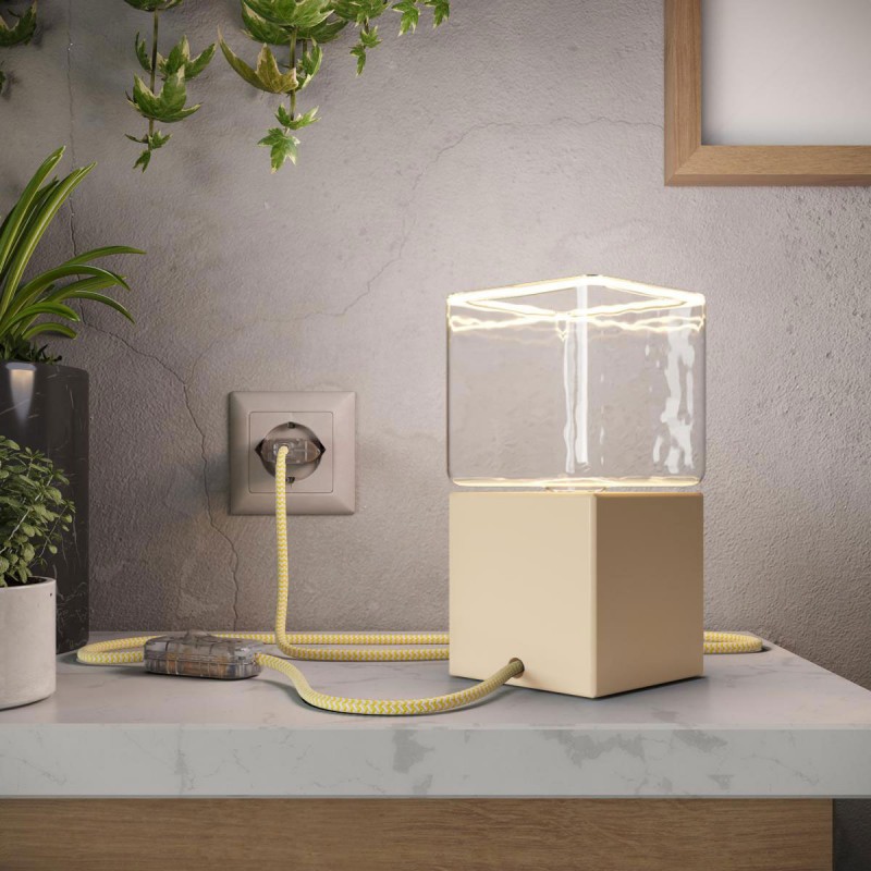 Creative Cables Posaluce Cubetto Color galda lampa