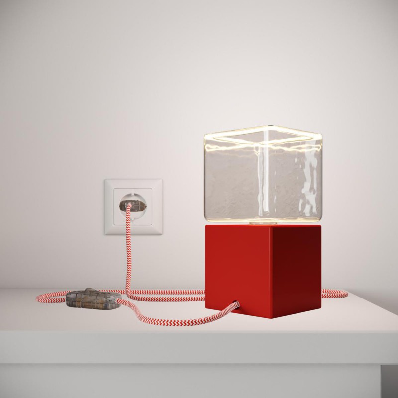 Creative Cables Posaluce Cubetto Color galda lampa