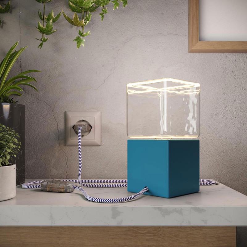 Creative Cables Posaluce Cubetto Color galda lampa