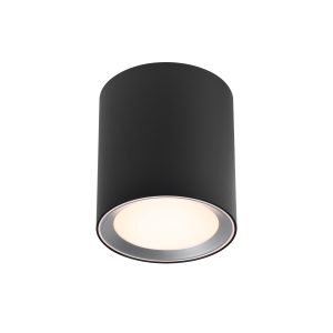 Nordlux Landon IP44 griestu gaismeklis melns