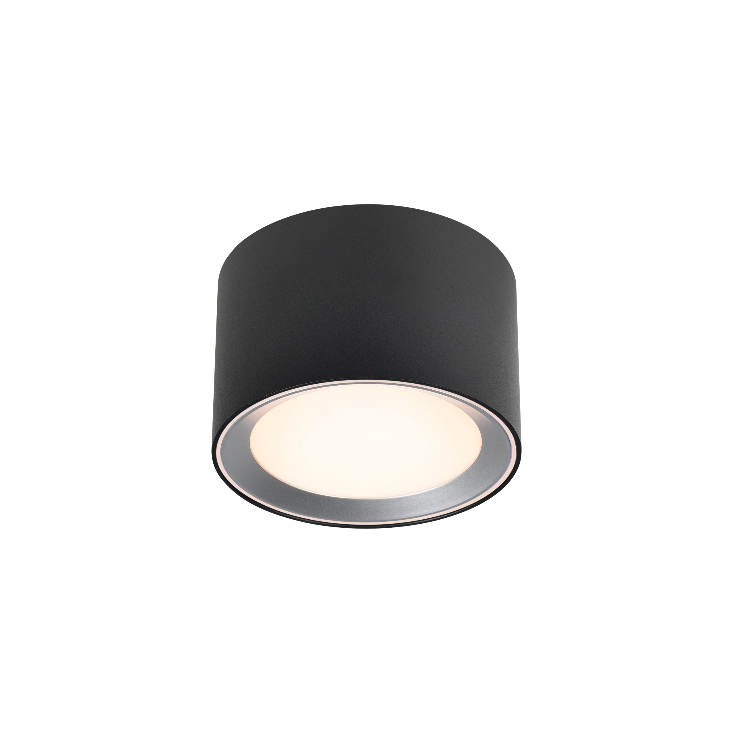 Nordlux Landon IP44 griestu gaismeklis melns