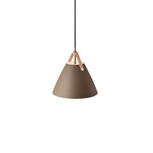Nordlux Strap 27 piekaramā lampa brūna