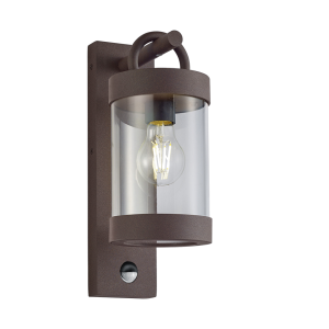 Trio Sambesi fasādes lampa ar sensoru