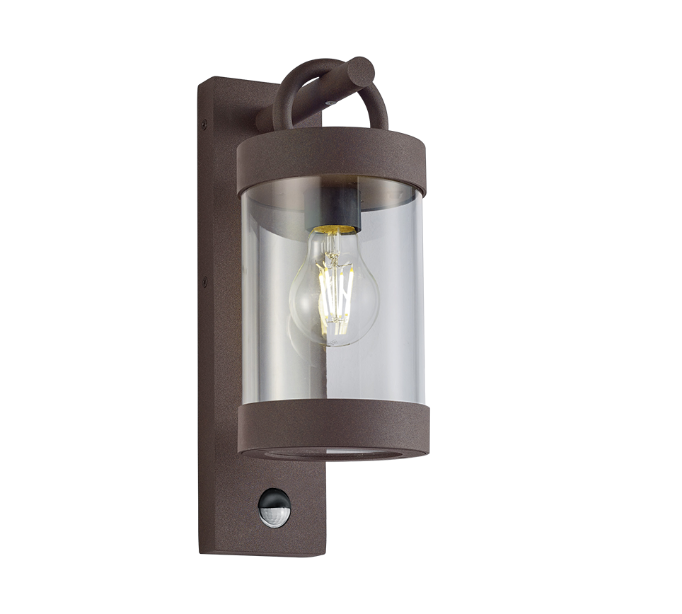 Trio Sambesi fasādes lampa ar sensoru