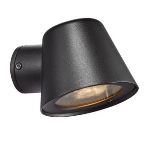 Nordlux Aleria sienas/fasādes lampa melna