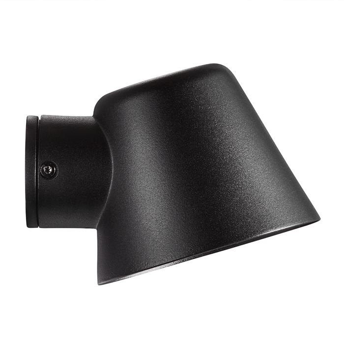 Nordlux Aleria sienas/fasādes lampa melna