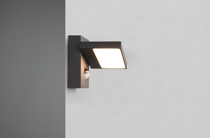 Trio Horton sienas/fasādes lampa ar sensoru - Image 4