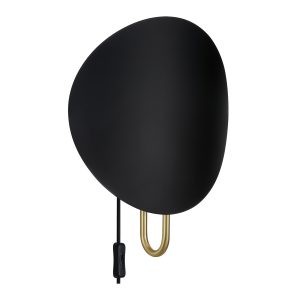 Nordlux Spargo sienas lampa melna