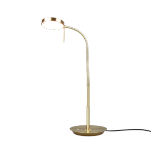 Trio Monza LED galda lampa misiņš