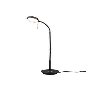 Trio Monza LED galda lampa mattēts melns