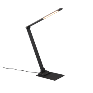 Trio Travis LED galda lampa melna