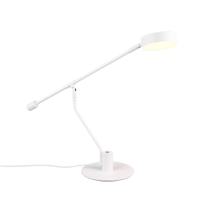 Trio Manduro LED galda lampa balta