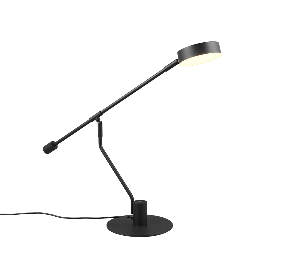 Trio Manduro LED galda lampa melna