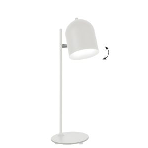 Viokef galda lampa Lina melna