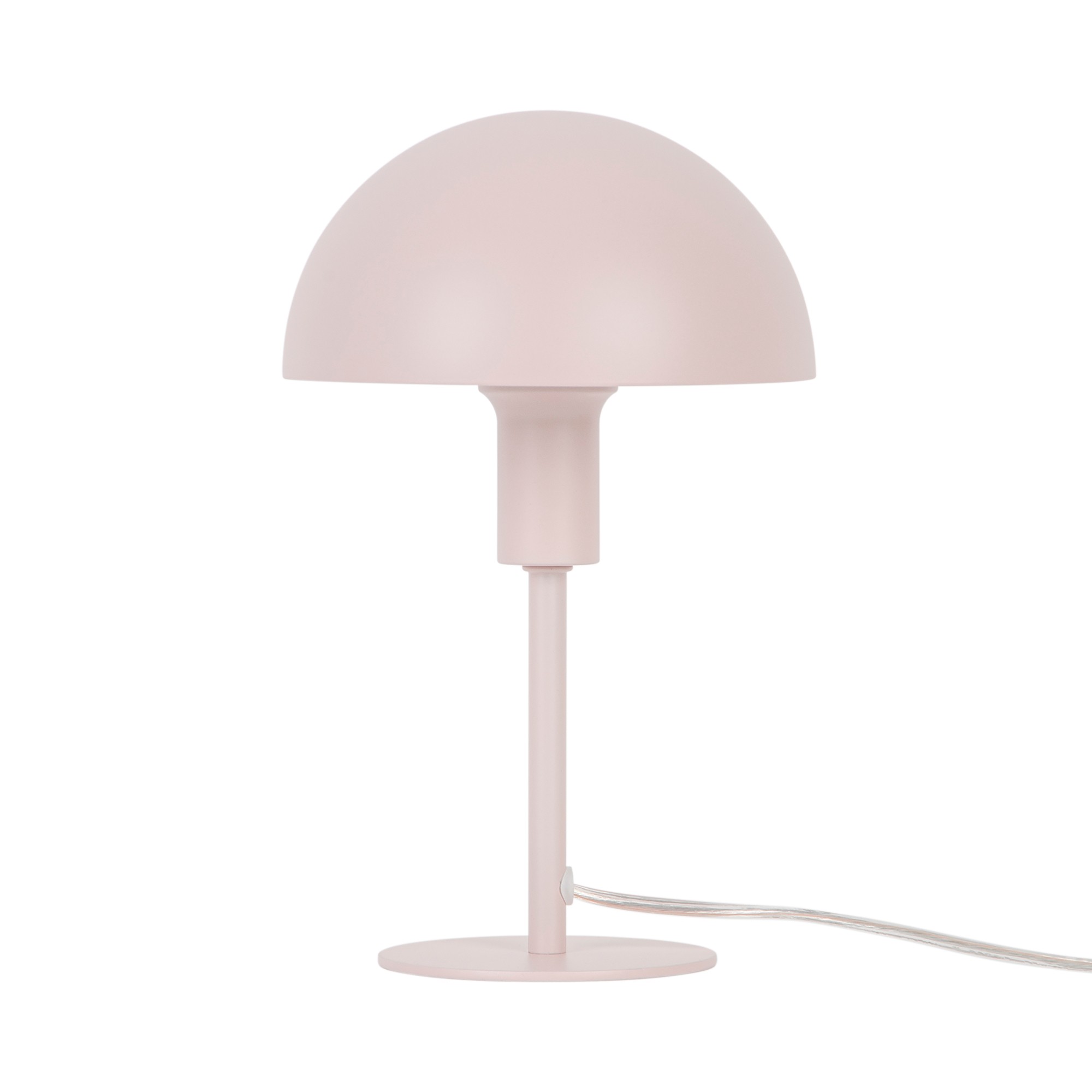 Nordlux galda lampa Ellen Mini pelēcīgi rozā