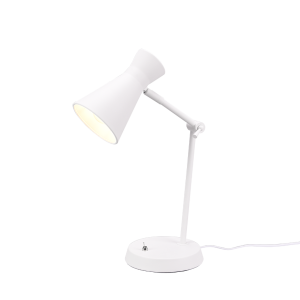 Trio Enzo LED table lamp matt white - WATTpro