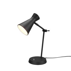 Trio Enzo LED galda lampa mattēts melns