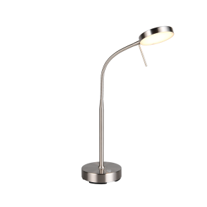 Trio Moreno LED galda lampa hromēta