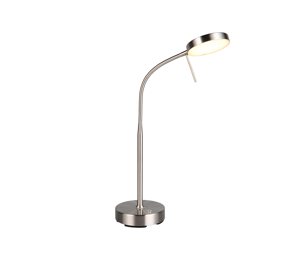 Trio Moreno LED galda lampa hromēta