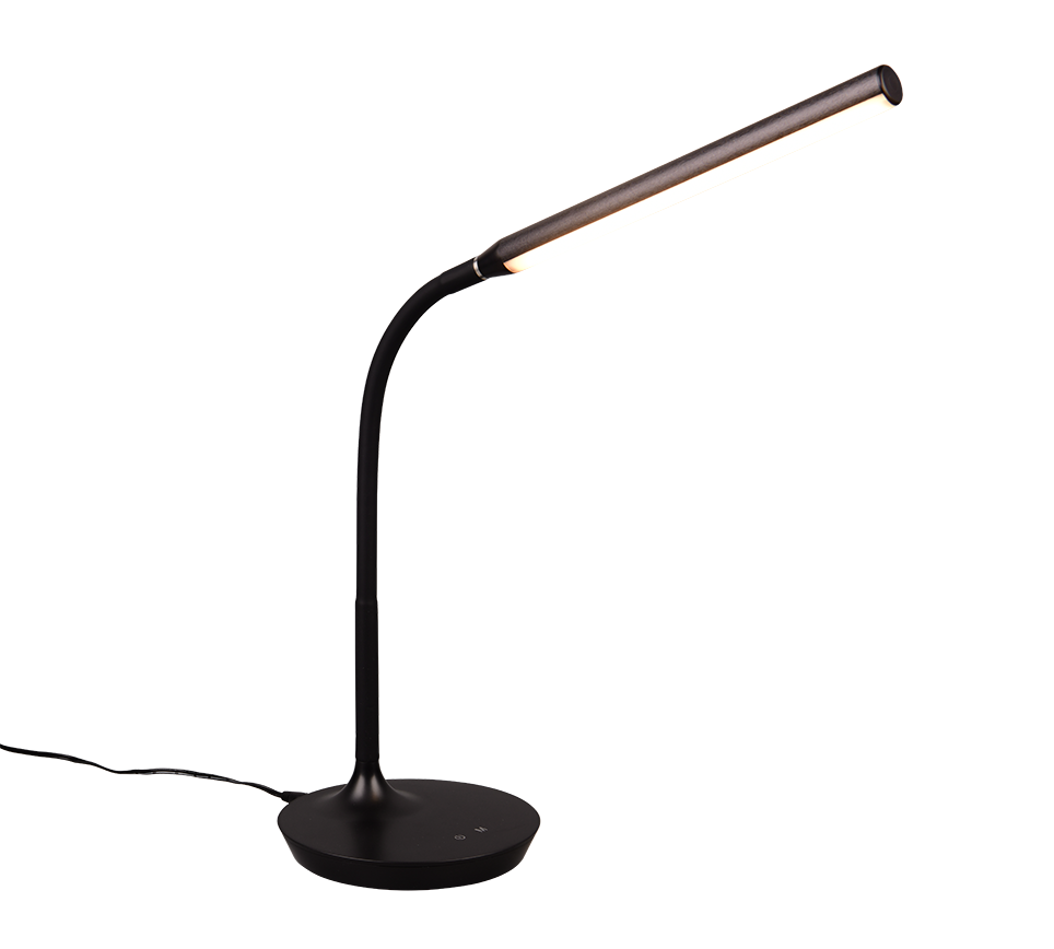 Trio Toro LED galda lampa melna