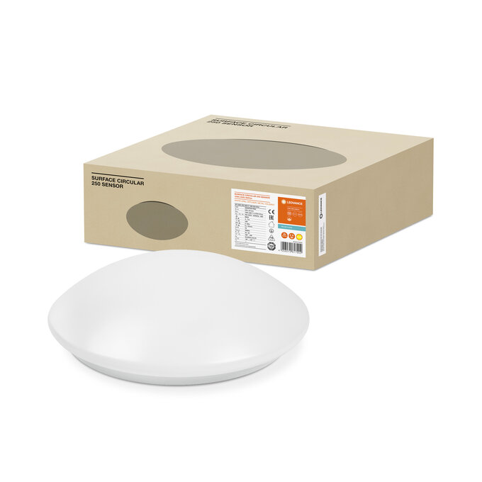 Ledvance plafona lampa ar sensoru 250 SEN V 13W 830 IP44 - Image 3