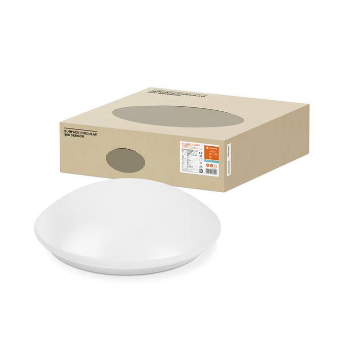 Ledvance plafona lampa ar sensoru 350 SEN V 18W 840 IP44 - Image 3