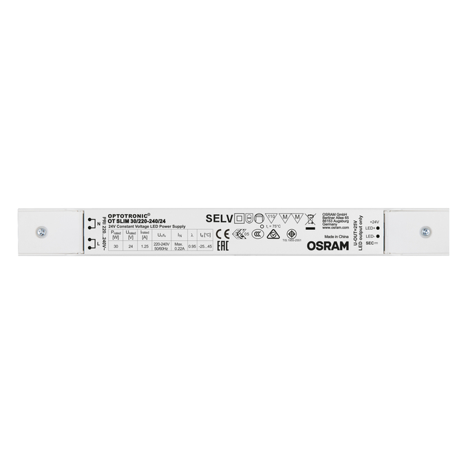 Draiveris OT SLIM 30W 24V