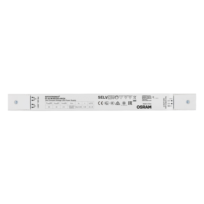 Draiveris OT SLIM 60W 24V