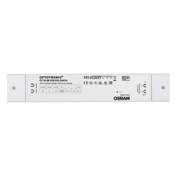 Draiveris OT SLIM 250W 24V