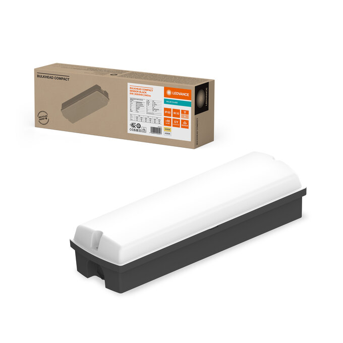 Ledvance plafona lampa ar sensoru 8W CPS IP65 BK - Image 3