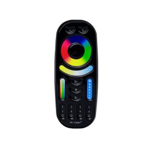 Black RGBW+CCT RF remote control