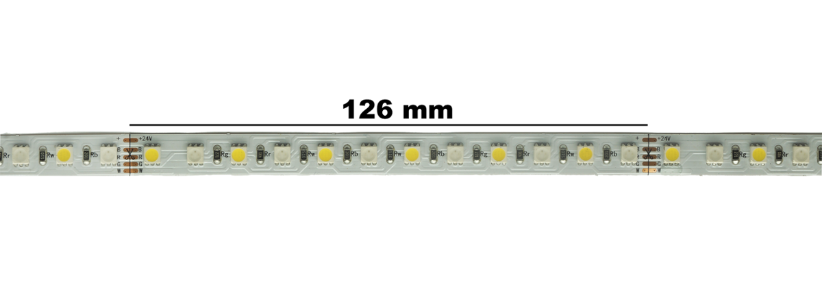 Profesionāla LED lente RGB+NW 22W/m 24V