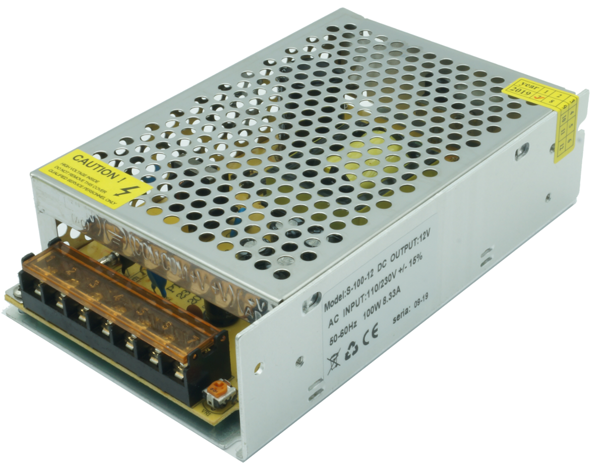 LED barošanas bloks 12V 100W