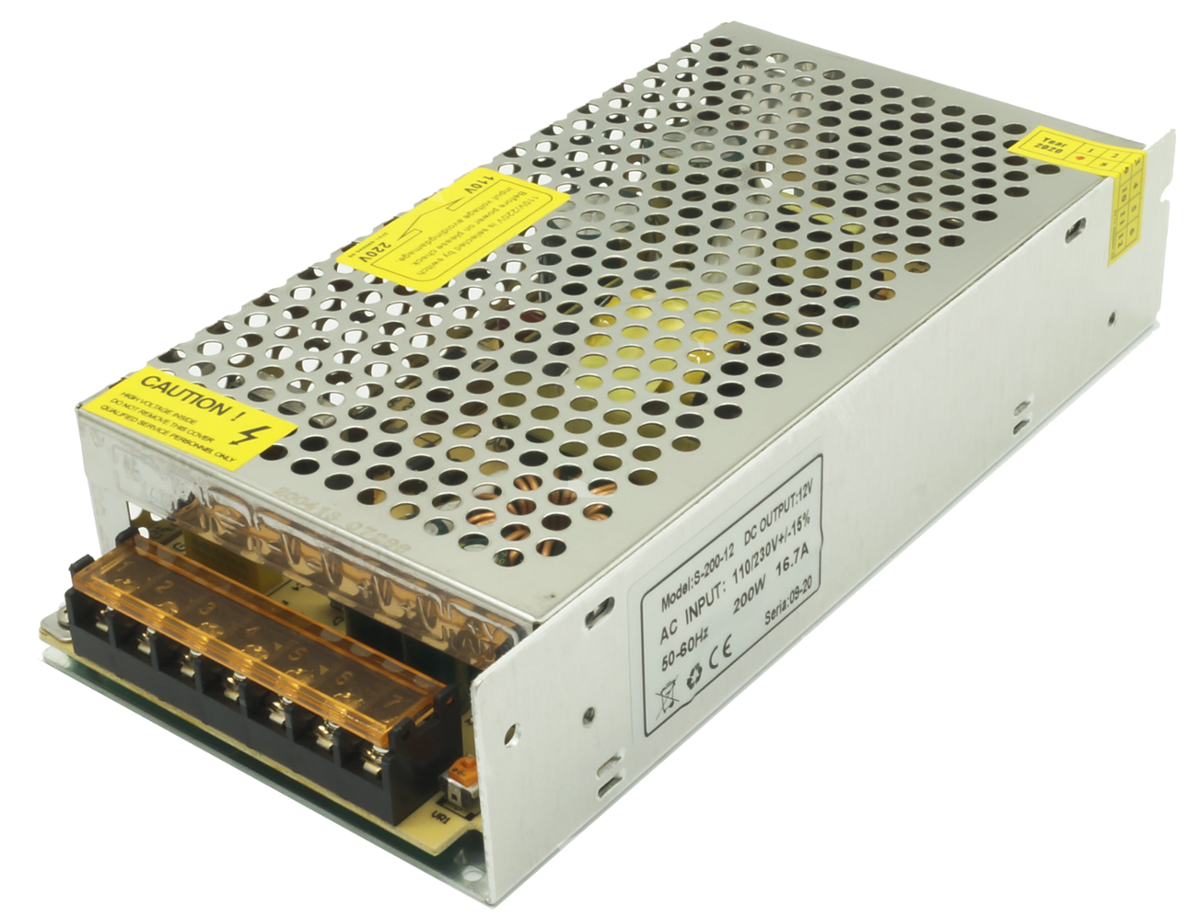 LED barošanas bloks 12V 200 W
