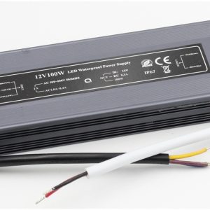 Barošanas bloks ūdensizturīgs 12V 100W IP67