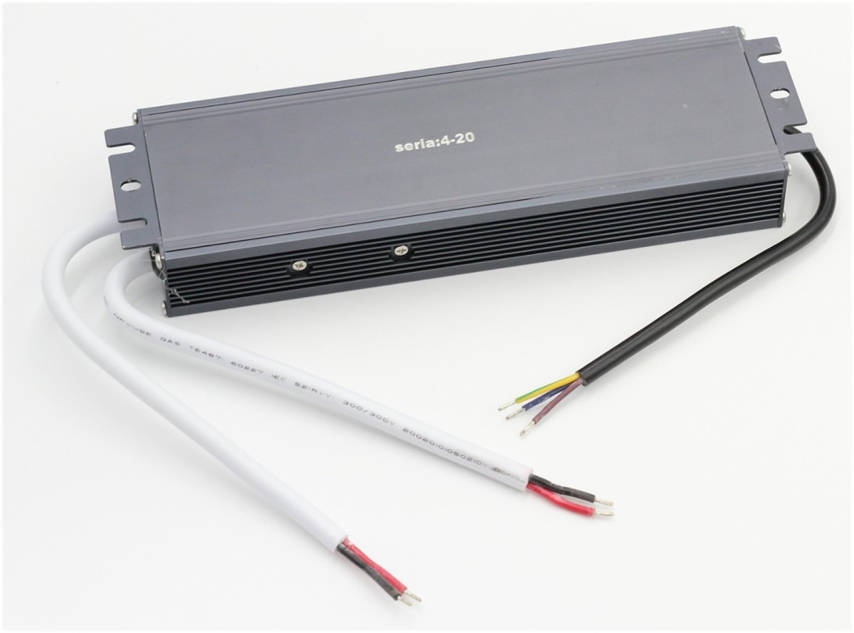Barošanas bloks ūdensizturīgs 12V 200W IP67