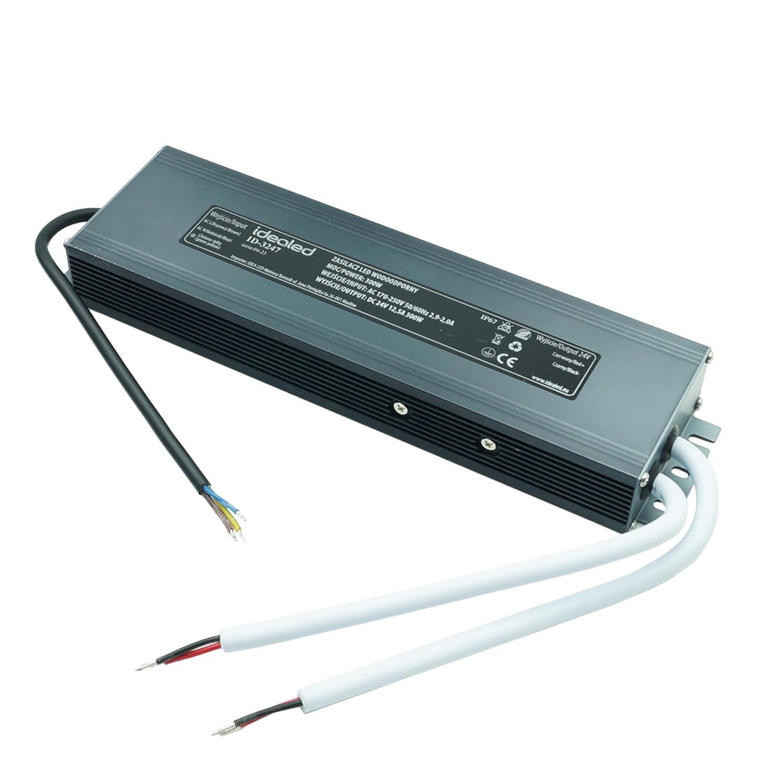 Barošanas bloks ūdensizturīgs 300W 24V