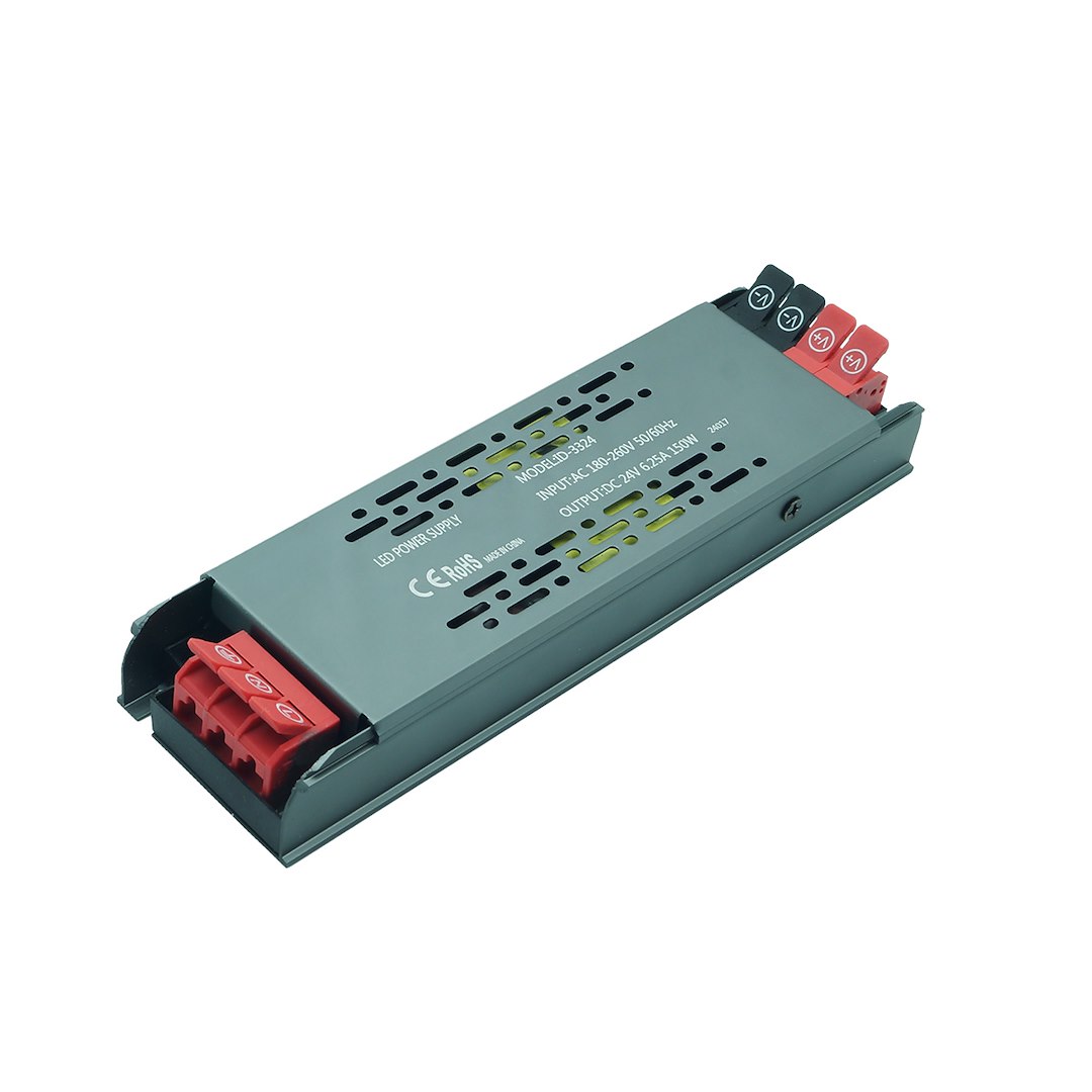 PROVERO ULTRA SLIM 24 V līdzstrāvas 150 W barošanas bloks