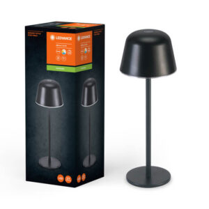 Ledvance Endura stila galda lampa CCT USB tumši pelēka