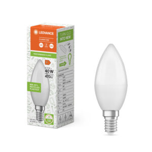 LED spuldze Ledvance Performance CLASSIC B 40 PCR FR dim 4,9W/840 E14, 4000K