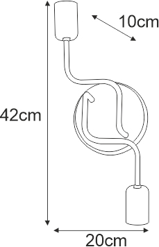 Sienas lampa K-4045 - PEKA