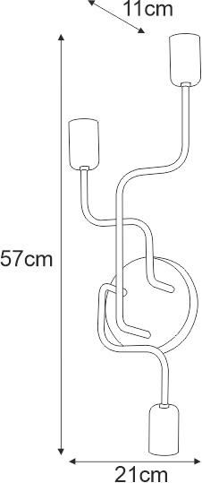 Sienas lampa K-4046 - PEKA