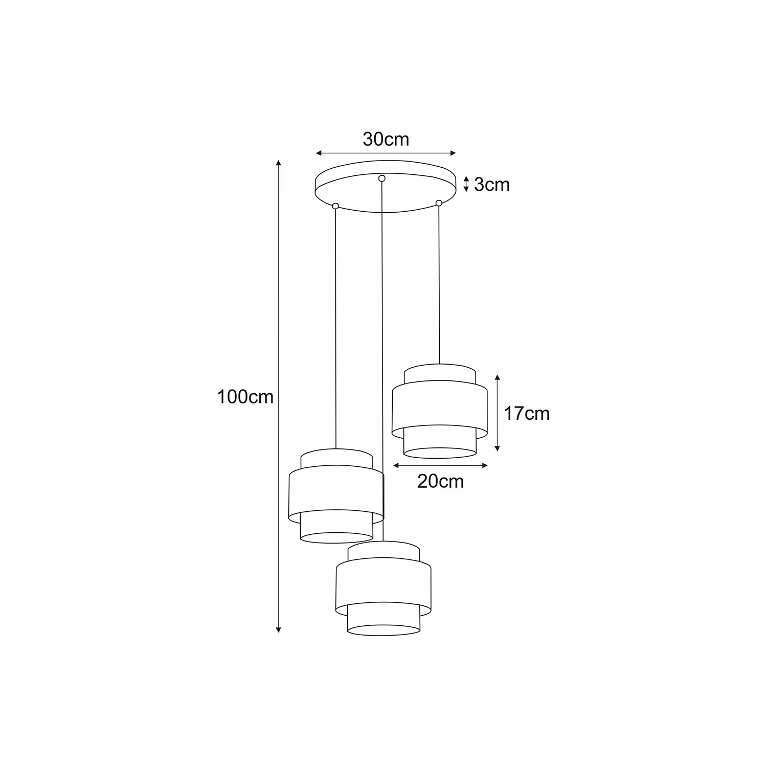 Pendant lamp K-5172 - ETELA
