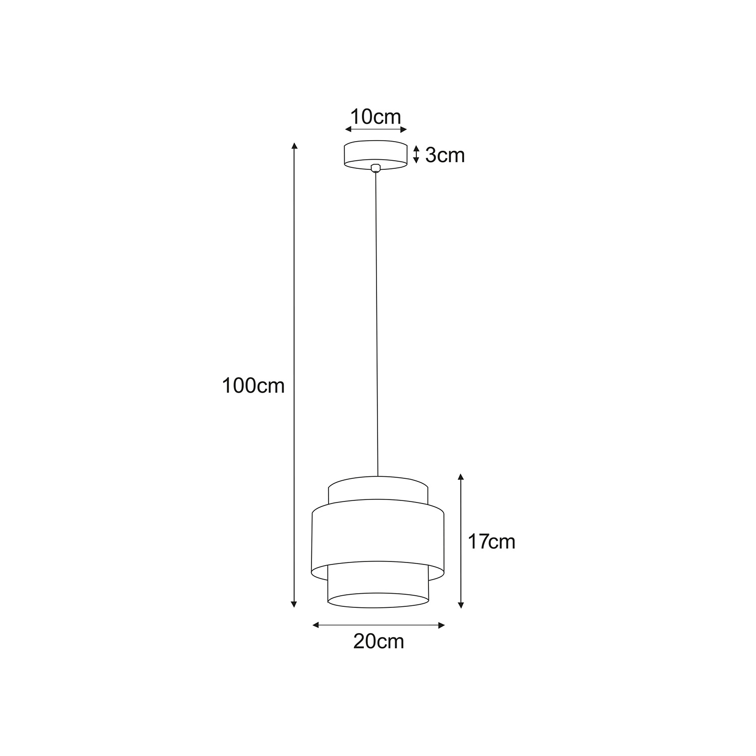 Pendant lamp K-5230 - GATO
