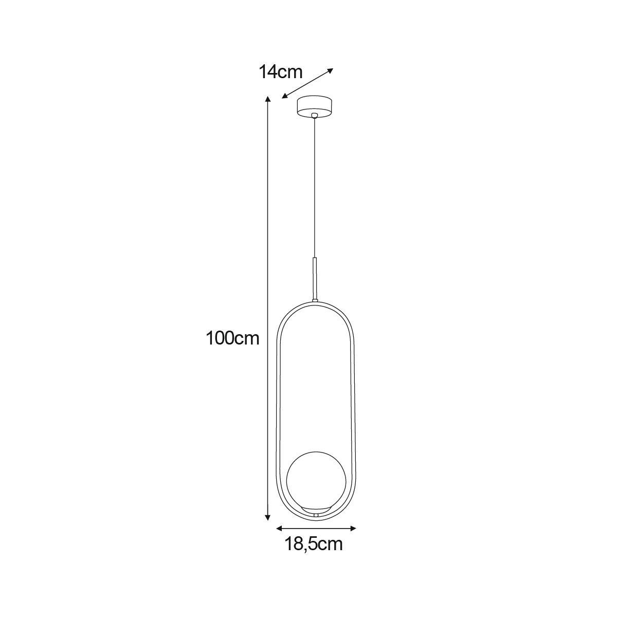 Pendant lamp K-5300 - MALTA - Image 7